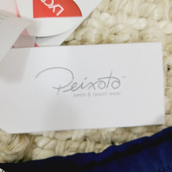 NEW Peixoto Regatta Bikini Swim Bottoms XS Navy Blue‎ White Striped - Picture 3 of 7